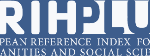 The European Reference Index for the Humanities and the Social Sciences (ERIH PLUS)